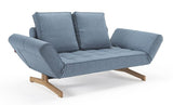 Ghia Wood Daybed Mixed Dance/Light Blue - Unoliving.com