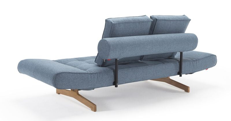 Ghia Wood Daybed Mixed Dance/Light Blue - Unoliving.com