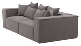 Gillholmen 3-pers sofa - Grå linned - Unoliving.com