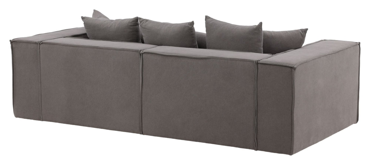 Gillholmen 3-pers sofa - Grå linned - Unoliving.com