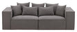 Gillholmen 3-pers sofa - Grå linned - Unoliving.com