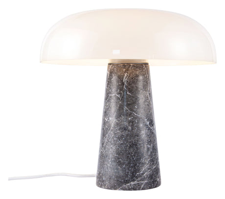 Glossy Bordlampe, Grå - Unoliving.com