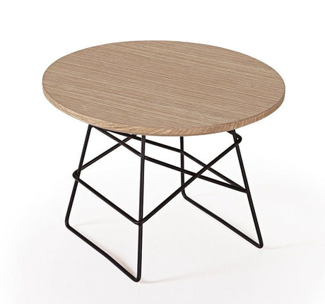 Grids Sidebord Ø35, Natur/Sort - Unoliving.com