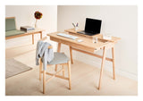 Findahl Home Desk Skrivebord, Hvidpigmenteret eg - Unoliving.com