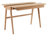 Findahl Home Desk Skrivebord, Hvidpigmenteret eg - Unoliving.com