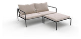 HOUE, AVON Loungesofa, Ash Sunbrella - Unoliving.com