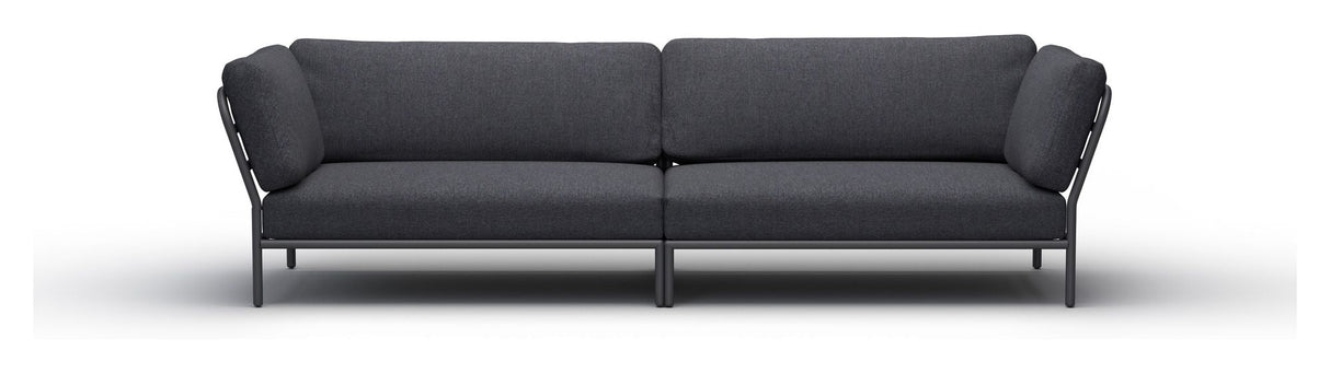 HOUE, LEVEL Loungesofa, højre, Sooty Grey Sunbrella - Unoliving.com