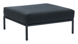 HOUE, LEVEL Ottoman, Sooty Grey Sunbrella - Unoliving.com