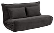 Halle, sovesofa 150cm - anthracite - Unoliving.com