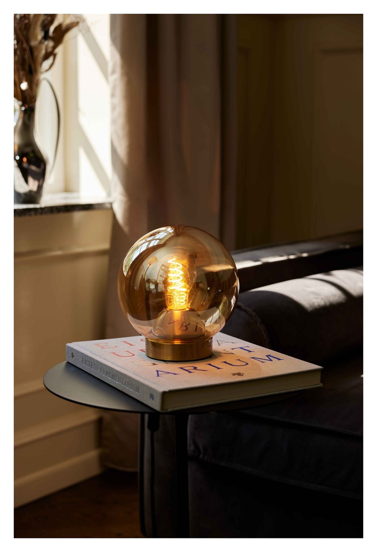 Halo Design Bubbles Bordlampe Ø18, Amber - Unoliving.com