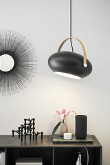 Halo Design D.C pendel Ø26, Sort m/egetræ 250cm cable - Unoliving.com