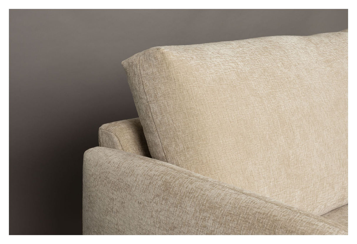 Harper Sofa m. højrevendt chaiselong, Beige - Unoliving.com