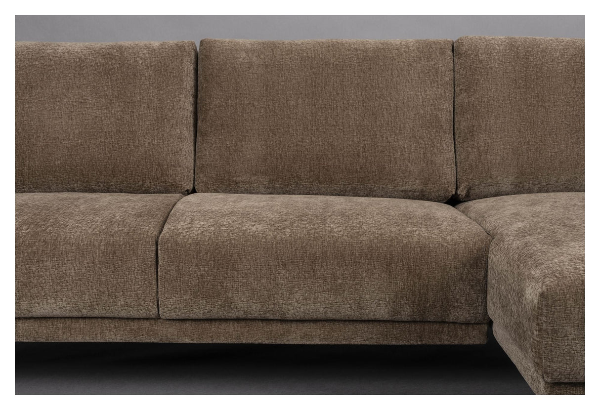 Harper Sofa m. højrevendt chaiselong, Coffee