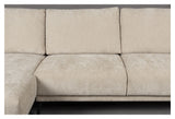 Harper Sofa m. venstrevendt chaiselong, Beige - Unoliving.com