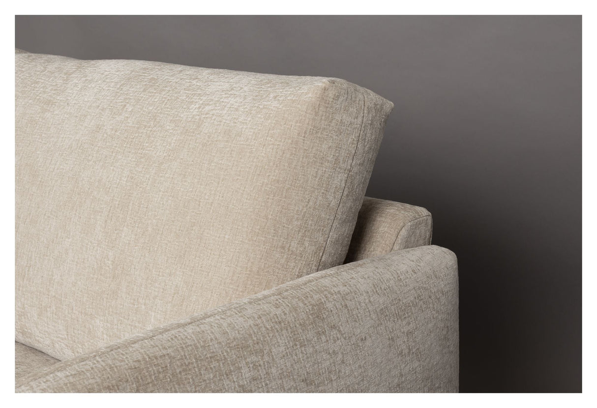 Harper Sofa m. venstrevendt chaiselong, Beige - Unoliving.com