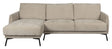 Harper Sofa m. venstrevendt chaiselong, Beige - Unoliving.com