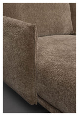 Harper Sofa m. venstrevendt chaiselong, Coffee