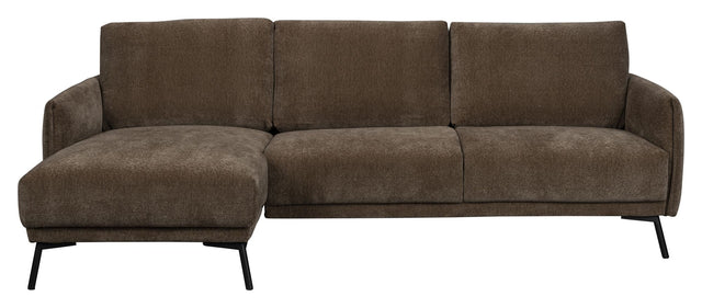 Harper Sofa m. venstrevendt chaiselong, Coffee