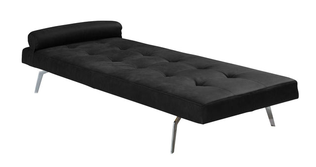 Harvey Daybed - Sort Anilin Læder - Unoliving.com