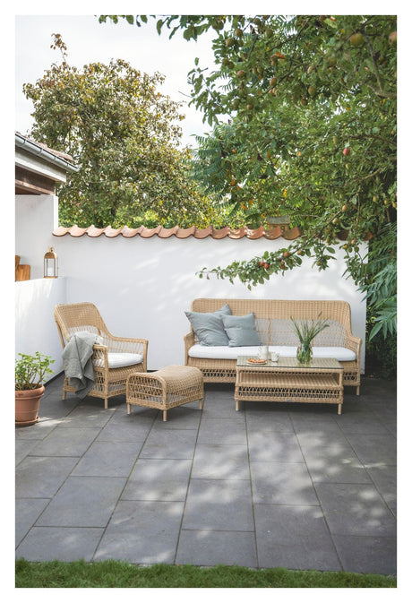 Hazel Exterior Loungebord, Natur - Unoliving.com