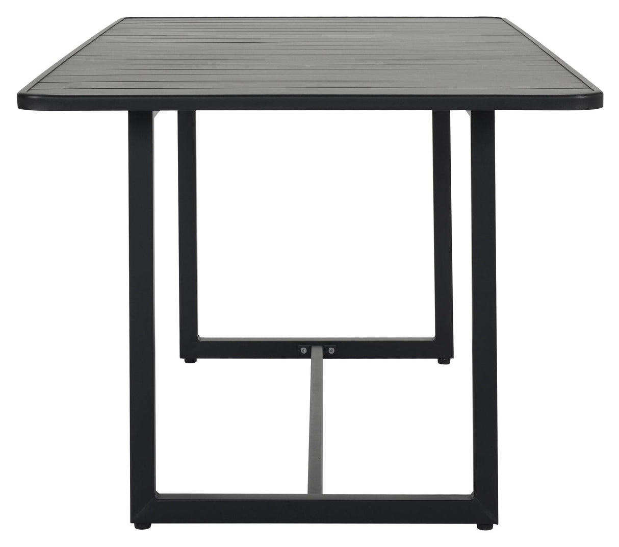 Helo Havebord, 90x200, Sort - Unoliving.com