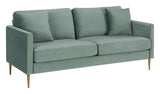 Highland Sofa m. puder, Grøn - Unoliving.com