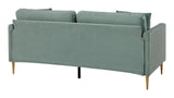 Highland Sofa m. puder, Grøn - Unoliving.com