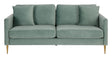 Highland Sofa m. puder, Grøn - Unoliving.com