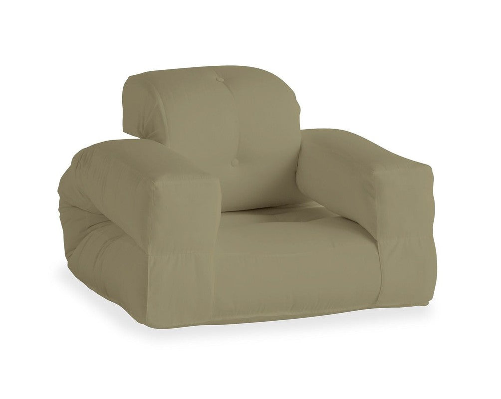 Hippo Out Futonstol, Beige - Unoliving.com