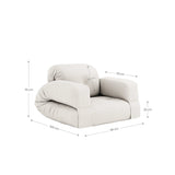 Hippo, stol, brun - Unoliving.com