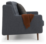 Holme 3-pers. Sofa, blå stof - Unoliving.com