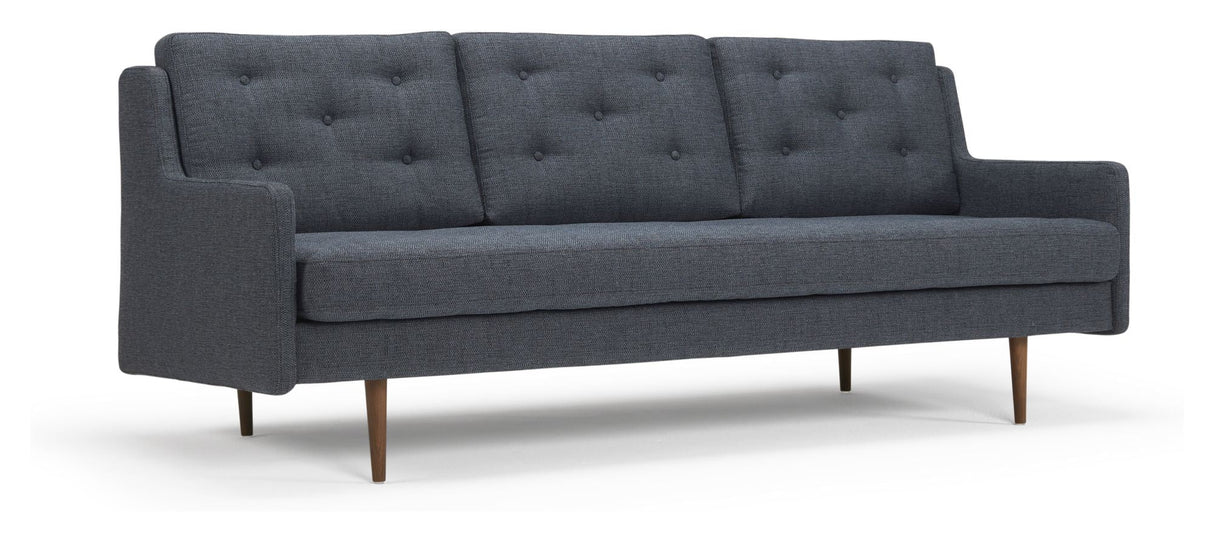 Holme 3-pers. Sofa, blå stof - Unoliving.com