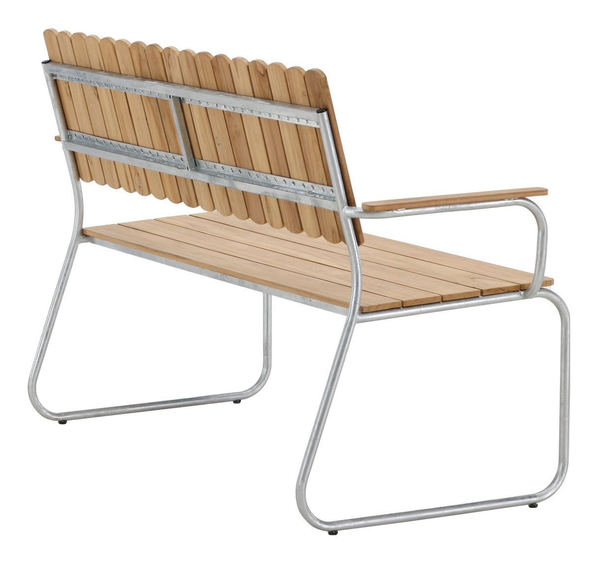 Holmsund Havebænk, Teak, Natur, 122x63 - Unoliving.com