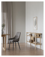 Holton Reol, Finér/Eg, 140x80 - Unoliving.com