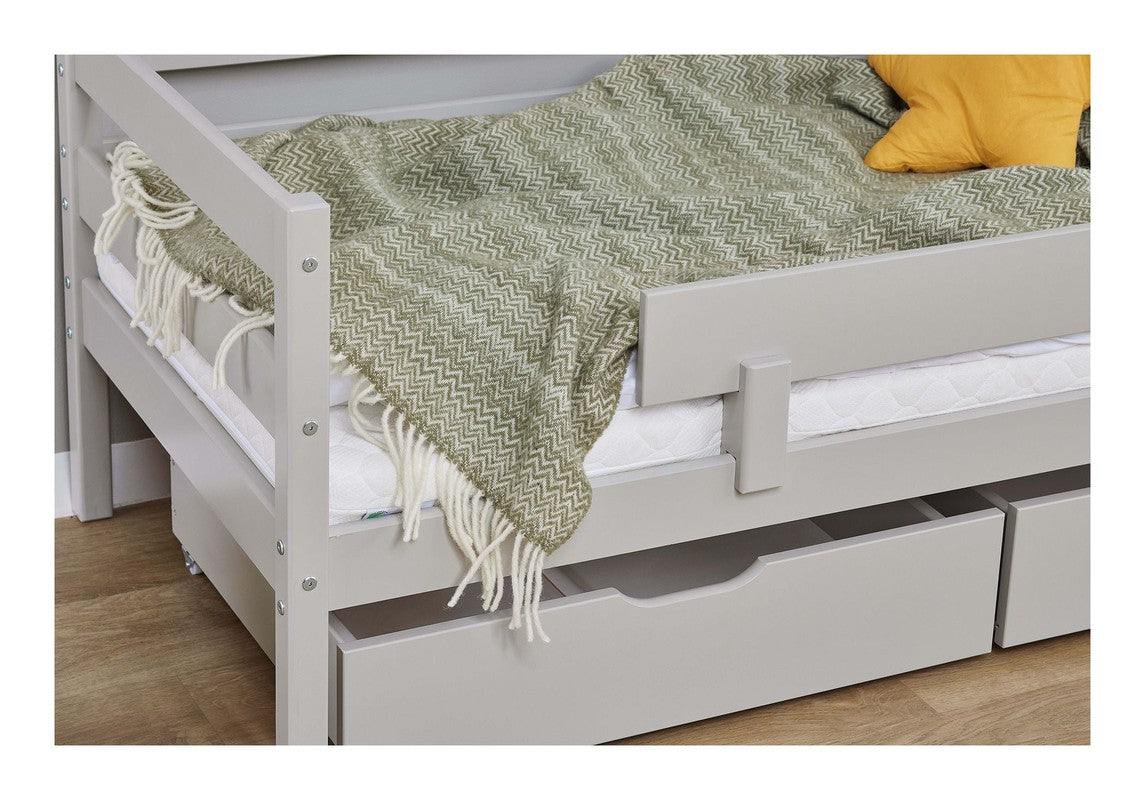 Hoppekids ECO Comfort Juniorseng 70x160 - Dove Grey - Unoliving.com