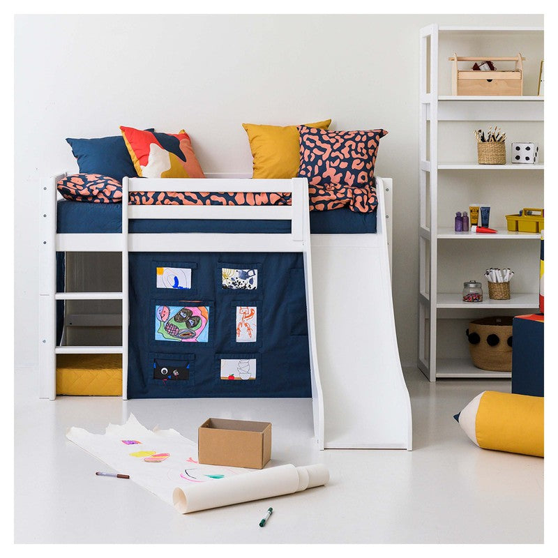 Hoppekids ECO Dream Halvhøj seng 70x160 - Hvid - Unoliving.com