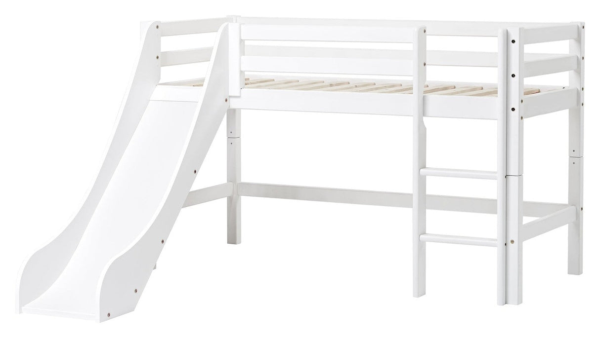 Hoppekids ECO Dream Halvhøj seng 70x160 - Hvid - Unoliving.com