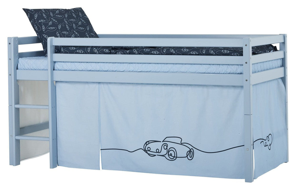 Hoppekids ECO Dream Halvhøj seng 90x200 - Dream Blue - Unoliving.com