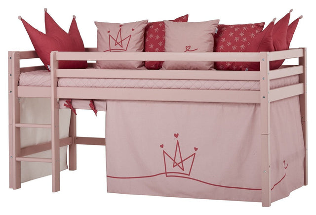 Hoppekids ECO Dream Halvhøj seng 90x200 - Pale Rose - Unoliving.com