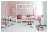 Hoppekids ECO Dream Husseng med trappe 90x200 - Hvid - Unoliving.com