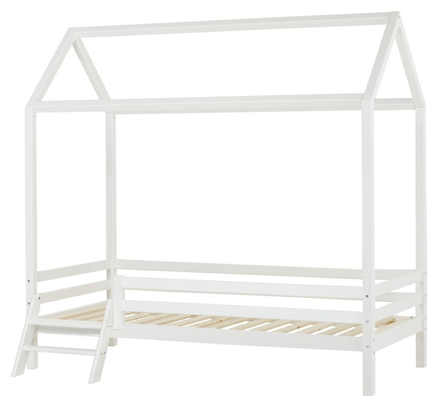 Hoppekids ECO Dream Husseng med trappe 90x200 - Hvid - Unoliving.com