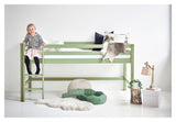 Hoppekids ECO Dream My Color Halvhøj Seng 90x200 - Pale Green - Unoliving.com