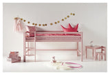 Hoppekids ECO Dream My Color Halvhøj Seng 90x200 - Pale Rose - Unoliving.com