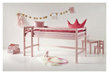 Hoppekids ECO Dream My Color Halvhøj Seng 90x200 - Pale Rose - Unoliving.com