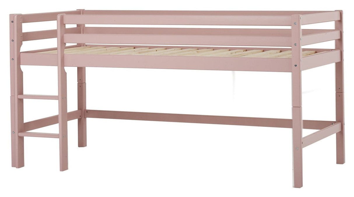 Hoppekids ECO Dream My Color Halvhøj Seng 90x200 - Pale Rose - Unoliving.com