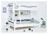 Hoppekids ECO Luxury Køjeseng 90/120x200 - Hvid - Unoliving.com