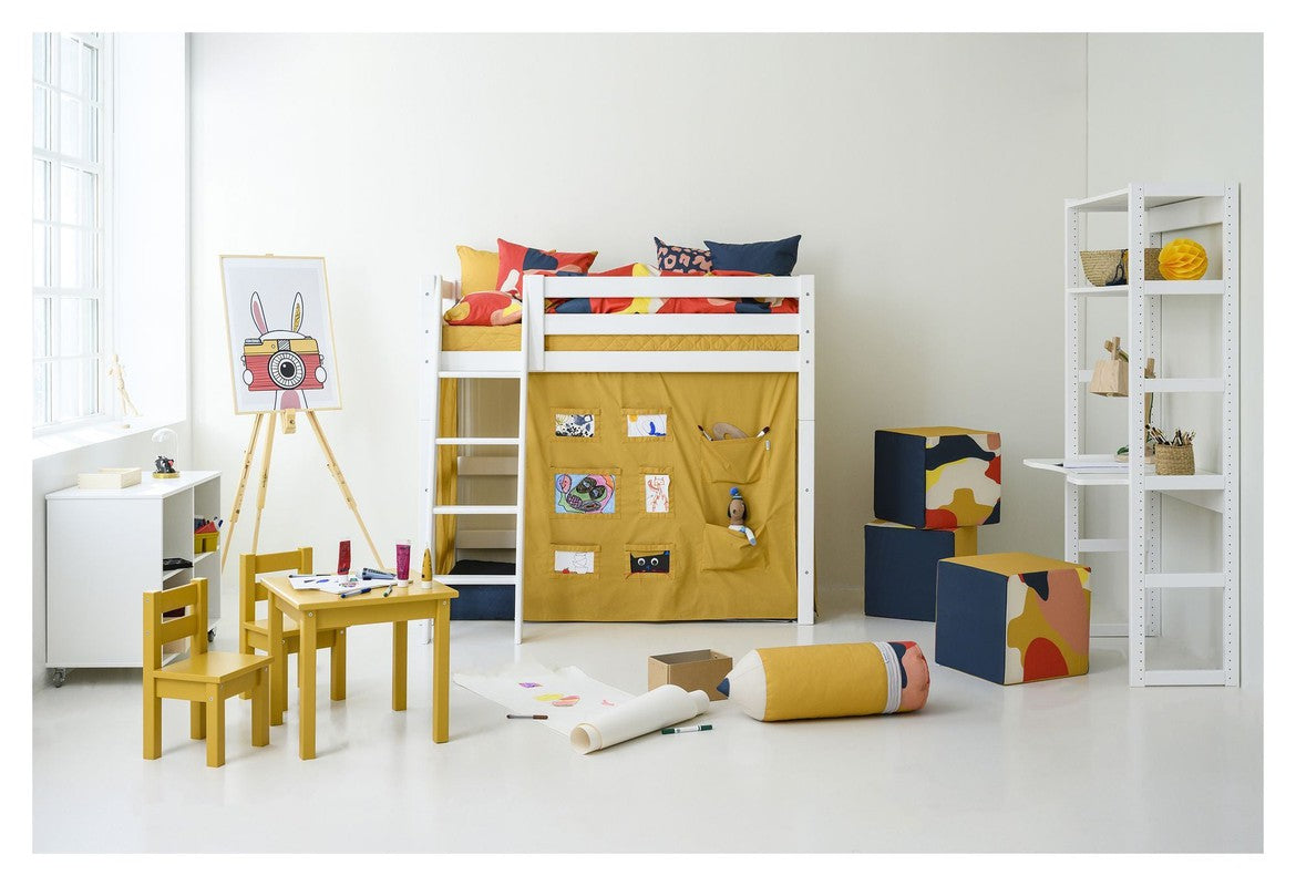 Hoppekids MADS Børnebord, Autumn Yellow - Unoliving.com