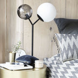 House Doctor Twice Bordlampe Sort - Unoliving.com