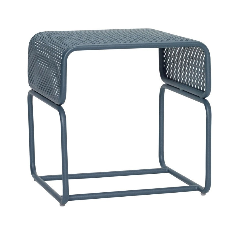 Hübsch Edge Sidebord 42x43, Grøn metal - Unoliving.com