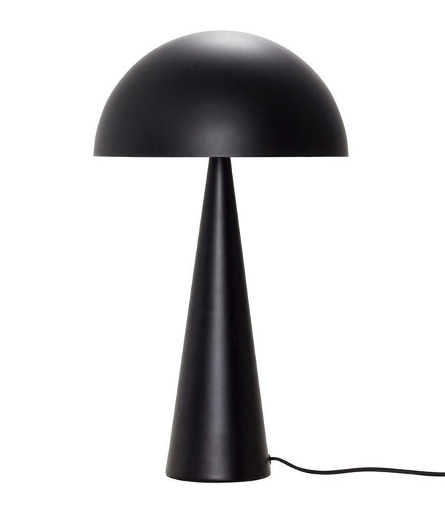 Hübsch Much Tall Bordlampe H52, Sort - Unoliving.com